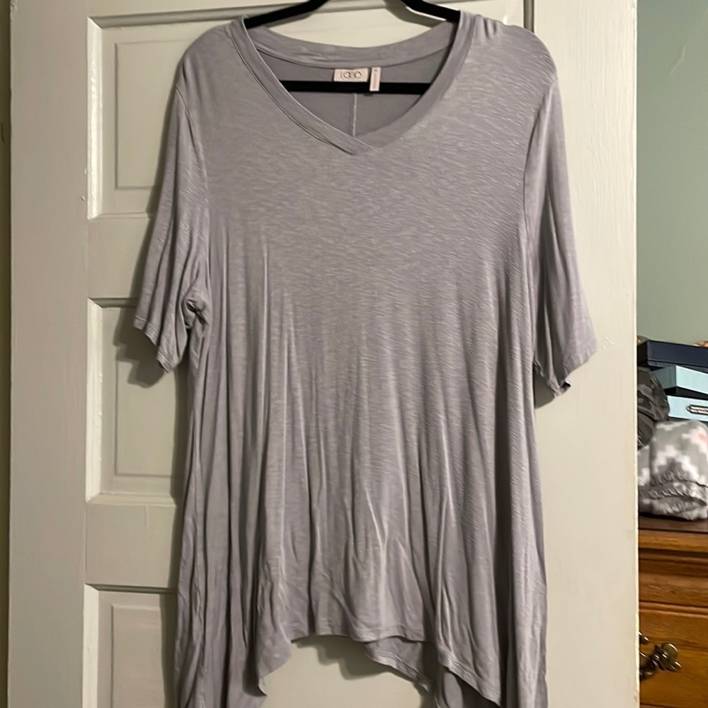Logo tee, grey, xl